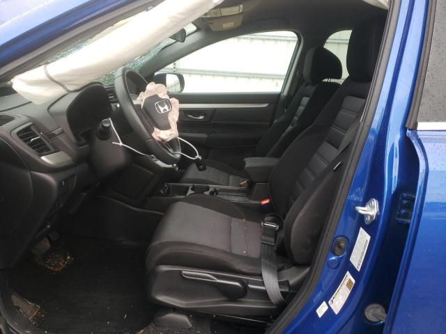 7FARW2H79ME022822 - 2021 HONDA CR-V SE BLUE photo 7