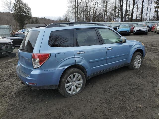 JF2SHAEC1BH777464 - 2011 SUBARU FORESTER LIMITED BLUE photo 3