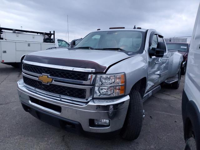 1GC4K1C83CF243645 - 2012 CHEVROLET SILVERADO K3500 LTZ SILVER photo 1