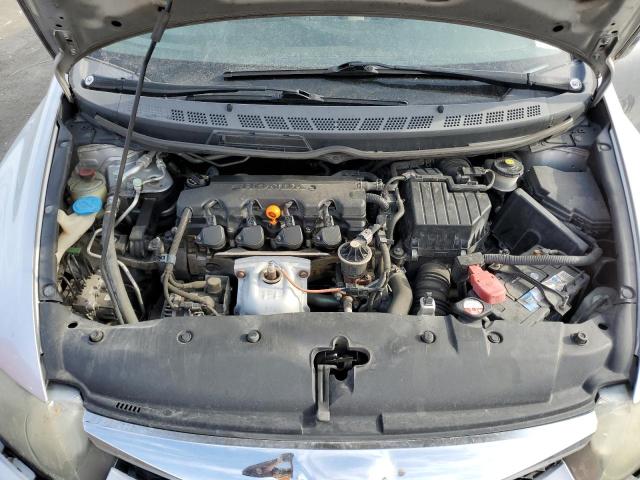 19XFA16509E051843 - 2009 HONDA CIVIC LX SILVER photo 11