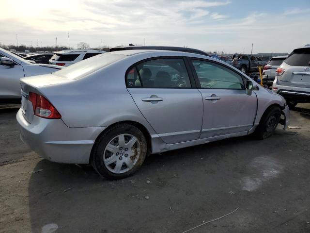 19XFA16509E051843 - 2009 HONDA CIVIC LX SILVER photo 3