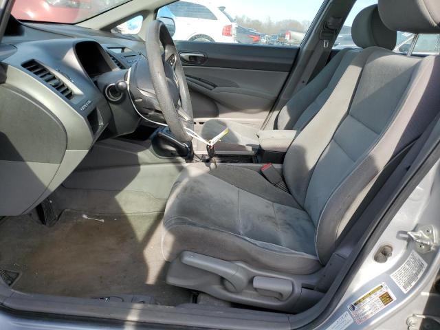 19XFA16509E051843 - 2009 HONDA CIVIC LX SILVER photo 7