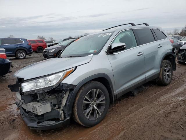 5TDBZRFH0KS922803 - 2019 TOYOTA HIGHLANDER LE SILVER photo 1