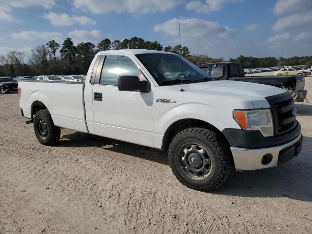 1FTNF1CF7EKF55520 - 2014 FORD F150 WHITE photo 4