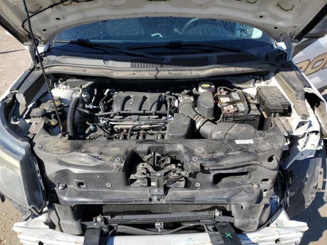 1FM5K8AR9GGC93499 - 2016 FORD EXPLORER POLICE INTERCEPTOR 白色 照片 12