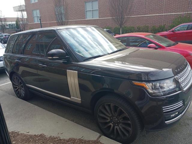 SALGV2EF7EA137228 - 2014 LAND ROVER RANGE ROVE AUTOBIOGRAPHY BROWN photo 1