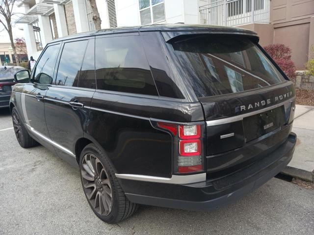 SALGV2EF7EA137228 - 2014 LAND ROVER RANGE ROVE AUTOBIOGRAPHY BROWN photo 3