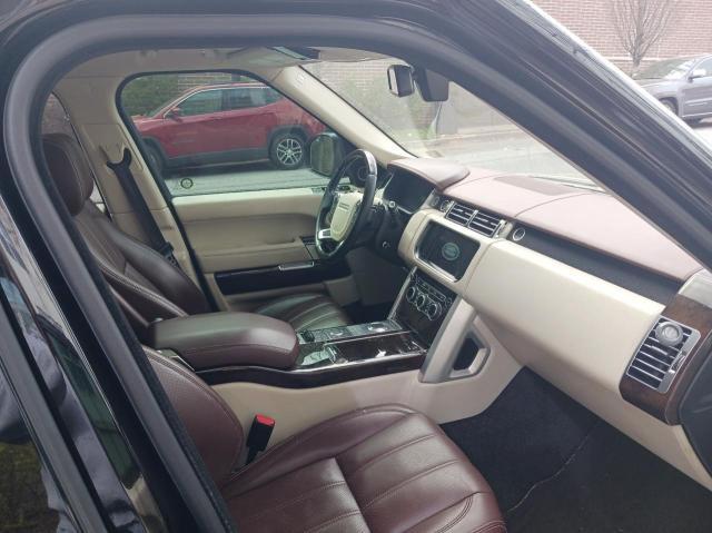 SALGV2EF7EA137228 - 2014 LAND ROVER RANGE ROVE AUTOBIOGRAPHY BROWN photo 5