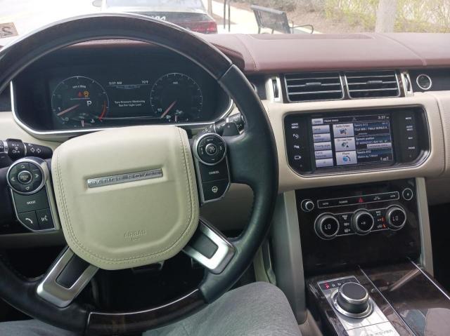 SALGV2EF7EA137228 - 2014 LAND ROVER RANGE ROVE AUTOBIOGRAPHY BROWN photo 9