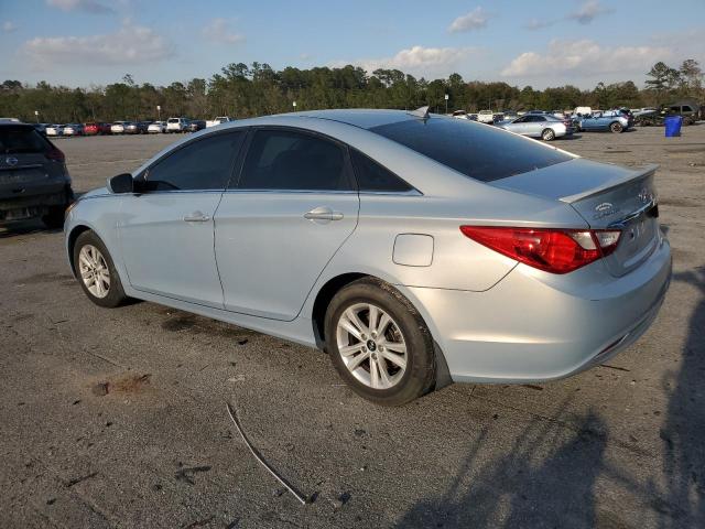 5NPEB4AC3DH681263 - 2013 HYUNDAI SONATA GLS BLUE photo 2