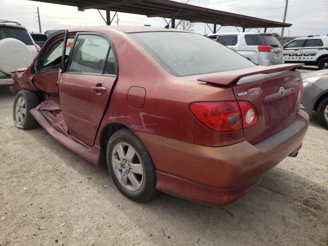 1NXBR32E97Z906722 - 2007 TOYOTA COROLLA CE RED photo 2