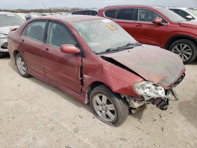 1NXBR32E97Z906722 - 2007 TOYOTA COROLLA CE RED photo 4