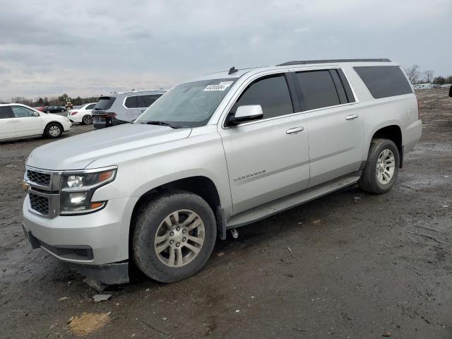 1GNSKHKC0FR286792 - 2015 CHEVROLET SUBURBAN K1500 LS SILVER photo 1