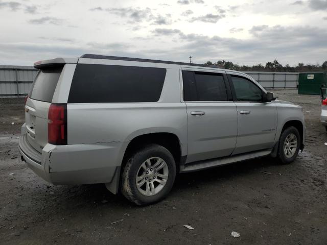 1GNSKHKC0FR286792 - 2015 CHEVROLET SUBURBAN K1500 LS SILVER photo 3