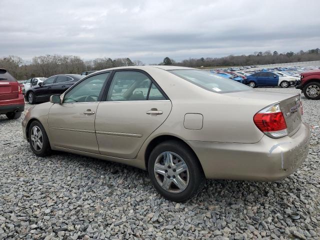 4T1BE32K75U945209 - 2005 TOYOTA CAMRY LE GOLD photo 2