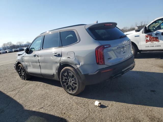 5XYP5DHC1NG322301 - 2022 KIA TELLURIDE SX GRAY photo 2