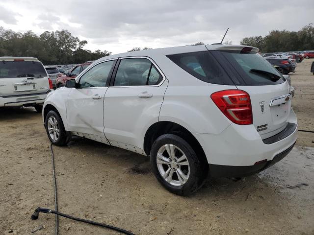 2GNALBEK3H1597749 - 2017 CHEVROLET EQUINOX LS WHITE photo 2