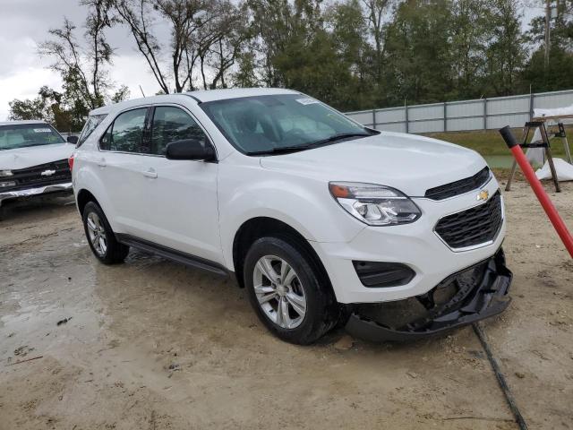 2GNALBEK3H1597749 - 2017 CHEVROLET EQUINOX LS WHITE photo 4