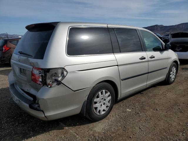 5FNRL38266B062955 - 2006 HONDA ODYSSEY LX SILVER photo 3