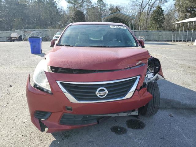 3N1CN7AP1DL835166 - 2013 NISSAN VERSA S BURGUNDY photo 5