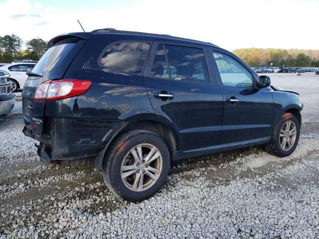 5NMSK3ABXAH371821 - 2010 HYUNDAI SANTA FE LIMITED BLACK photo 3