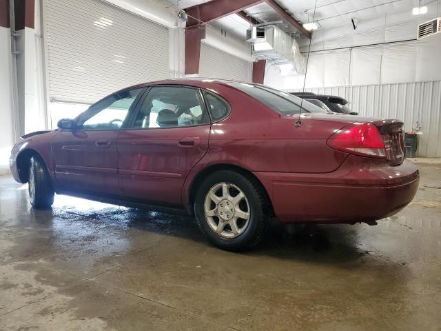 1FAFP56U46A219288 - 2006 FORD TAURUS SEL MAROON photo 2