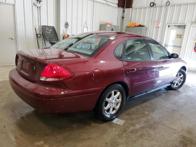 1FAFP56U46A219288 - 2006 FORD TAURUS SEL MAROON photo 3