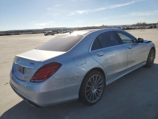 WDDUG8CB4FA132003 - 2015 MERCEDES-BENZ S 550 SILVER photo 3