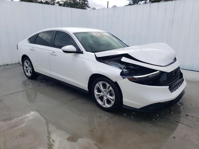 1HGCY1F24RA005134 - 2024 HONDA ACCORD LX WHITE photo 4