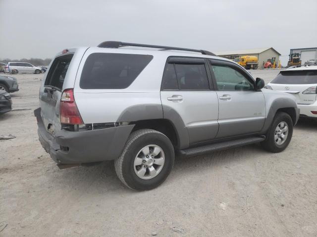 JTEBT14R130005514 - 2003 TOYOTA 4RUNNER SR5 SILVER photo 3