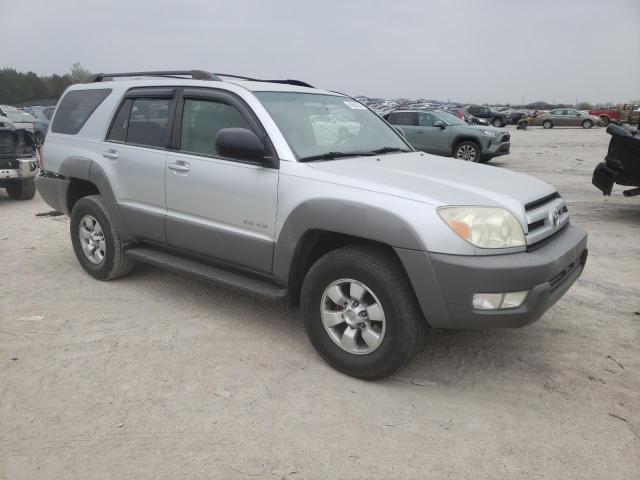 JTEBT14R130005514 - 2003 TOYOTA 4RUNNER SR5 SILVER photo 4