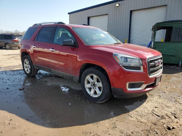 1GKKVPKD8EJ167411 - 2014 GMC ACADIA SLE RED photo 4