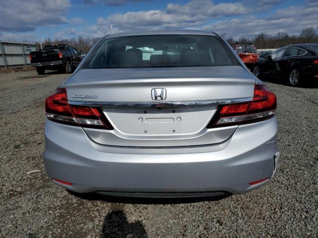 19XFB2F57FE262715 - 2015 HONDA CIVIC LX SILVER photo 6