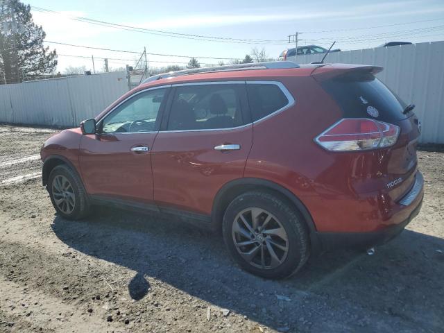 5N1AT2MV3GC917001 - 2016 NISSAN ROGUE S RED photo 2