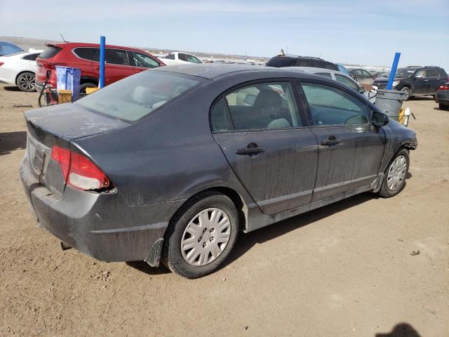 2HGFA16369H505615 - 2009 HONDA CIVIC VP GRAY photo 3