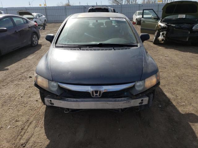 2HGFA16369H505615 - 2009 HONDA CIVIC VP GRAY photo 5