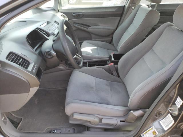 2HGFA16369H505615 - 2009 HONDA CIVIC VP GRAY photo 7