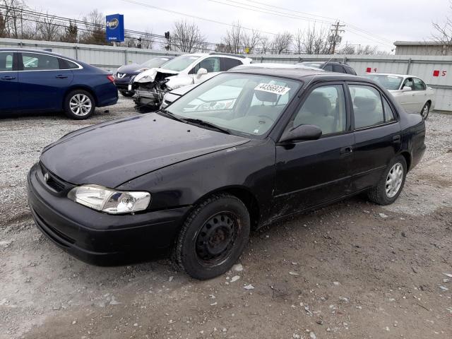 2T1BR12E3YC335185 - 2000 TOYOTA COROLLA VE BLACK photo 1