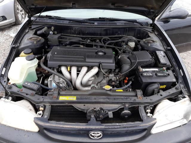 2T1BR12E3YC335185 - 2000 TOYOTA COROLLA VE BLACK photo 11