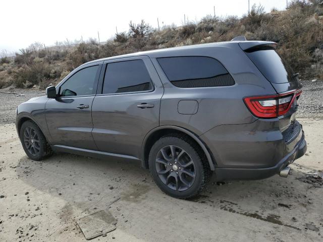 1C4SDJCT5GC485284 - 2016 DODGE DURANGO R/T CHARCOAL photo 2