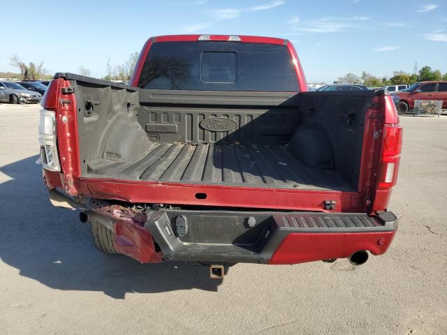 1FTEW1EG3KFB77495 - 2019 FORD F150 SUPERCREW RED photo 6