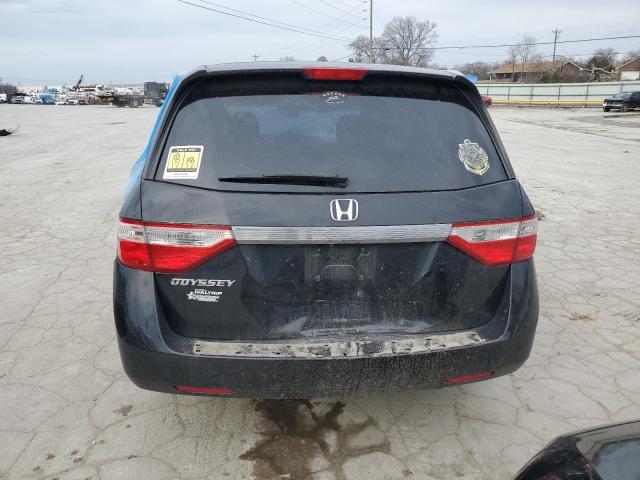 5FNRL5H62CB113362 - 2012 HONDA ODYSSEY EXL BLACK photo 6