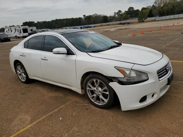 1N4AA5AP6CC815872 - 2012 NISSAN MAXIMA S WHITE photo 4