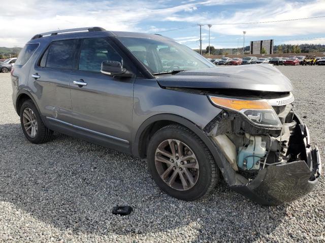 1FM5K7D8XEGA59673 - 2014 FORD EXPLORER XLT GRAY photo 4