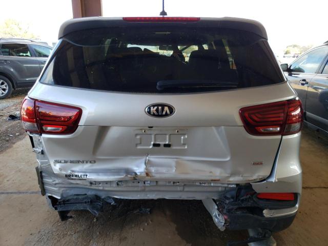 5XYPG4A36LG656955 - 2020 KIA SORENTO L SILVER photo 6