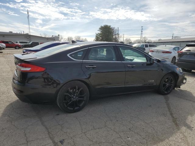 3FA6P0RU0KR144636 - 2019 FORD FUSION TITANIUM BLACK photo 3