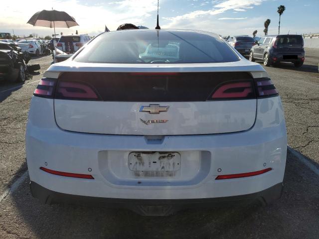 1G1RH6E44DU103461 - 2013 CHEVROLET VOLT WHITE photo 6