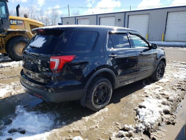 1FM5K8AR2GGC14836 - 2016 FORD EXPLORER POLICE INTERCEPTOR BLACK photo 3