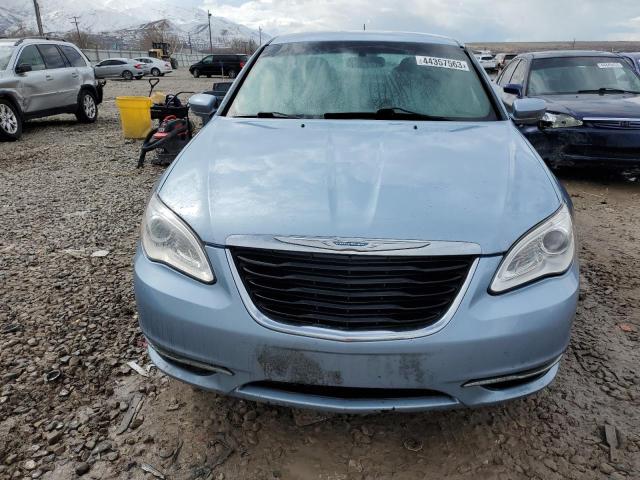 1C3CCBAB0EN210760 - 2014 CHRYSLER 200 LX BLUE photo 5