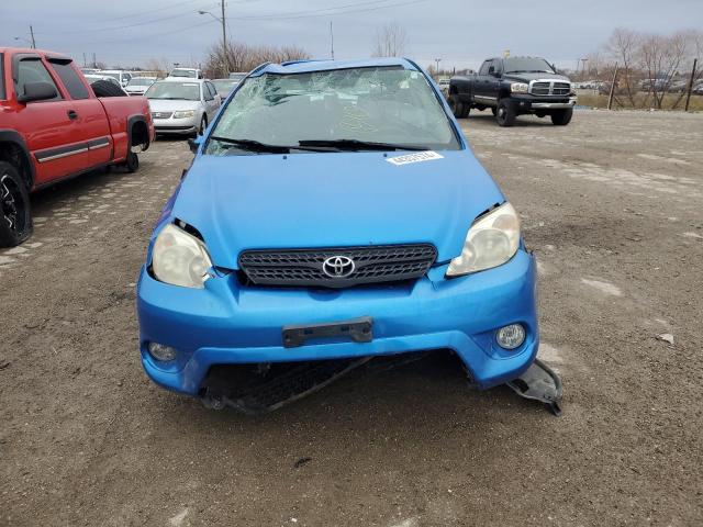 2T1KR32E97C641673 - 2007 TOYOTA COROLLA MA XR BLUE photo 5